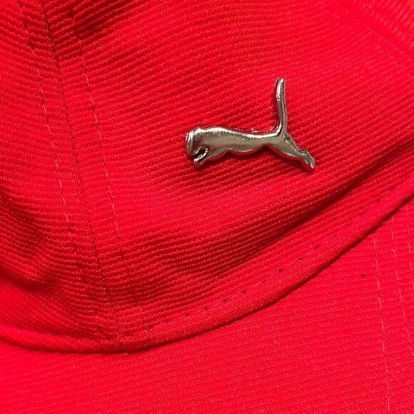 PUMA Red Baseball Hat - Picture 2 of 4